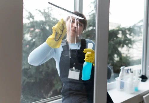 Nettoyage de vitres intérieures et extérieures à la Chapelle-d'Aligné